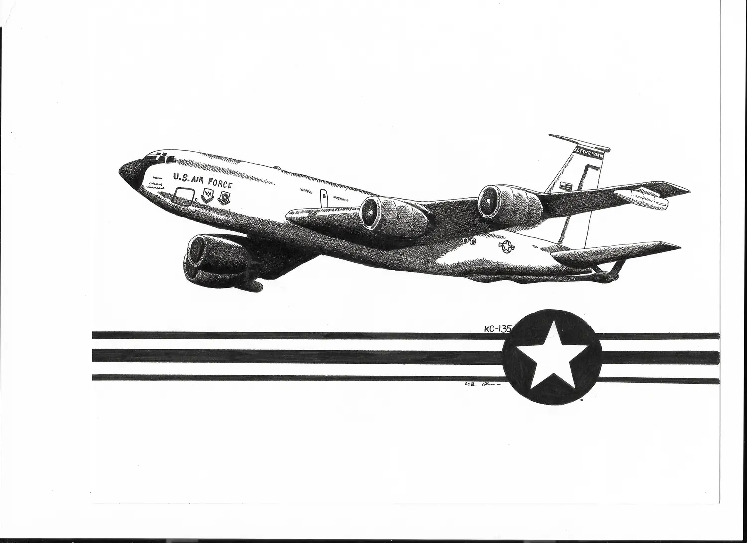 KC 135 artwork